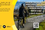 Envie de tester un vélo à assistance électrique ?