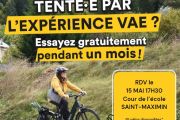 Habitants de Saint-Maximin : Envie de tester un vélo à assistance électrique ? Mvélo+ vous offre un mois gratuit !