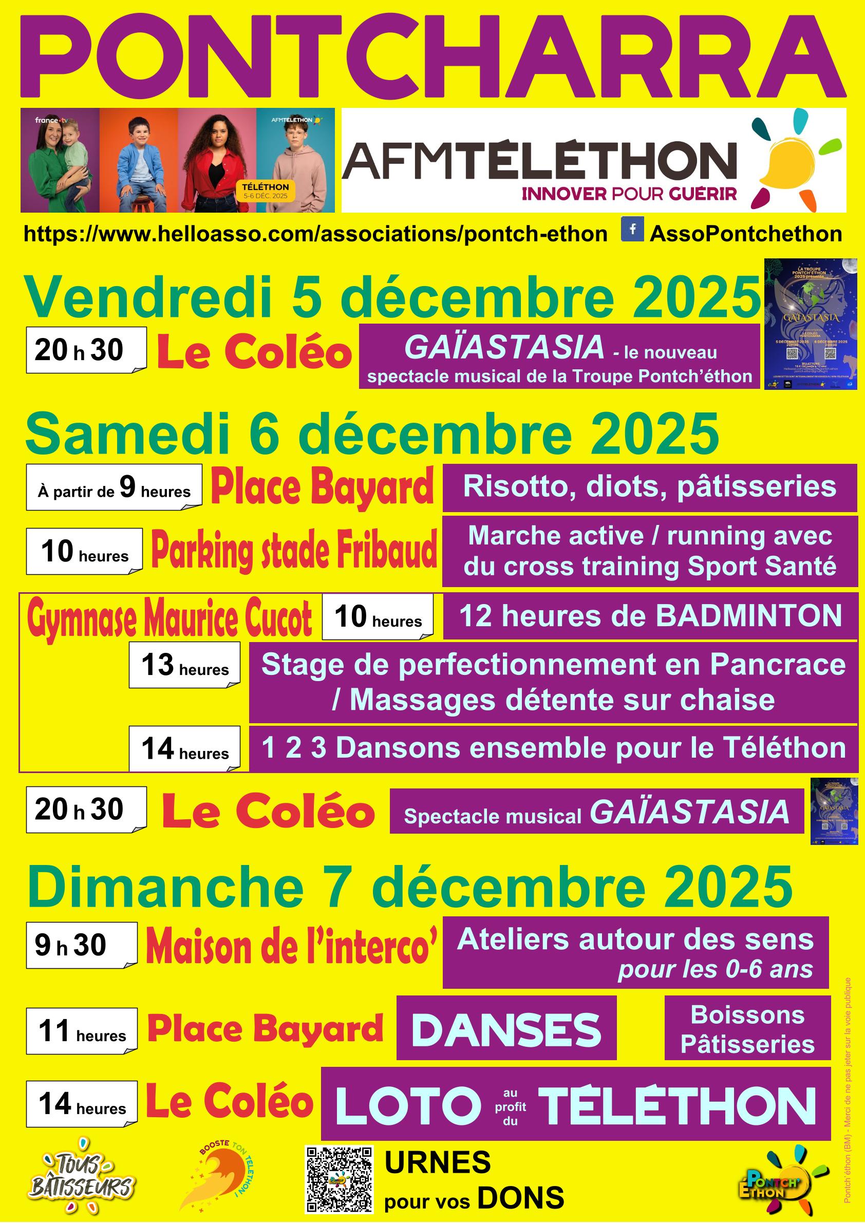 Affiche Pontcharra 2024