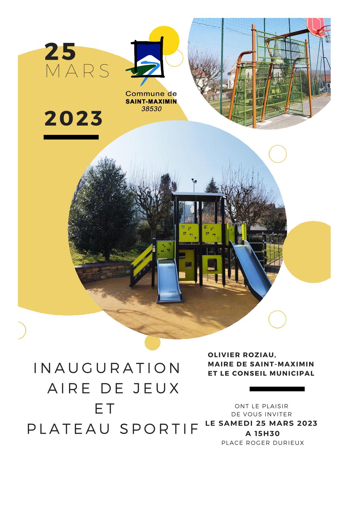 Affiche inauguration adj2023