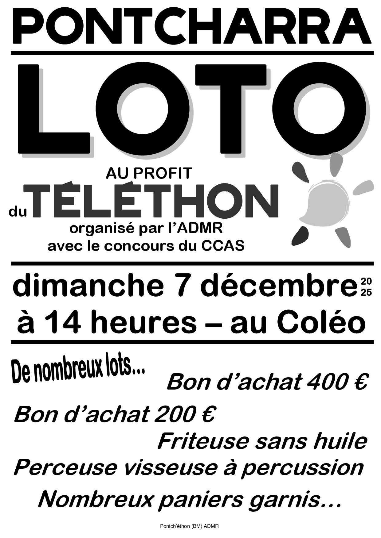 Affiche loto 2024