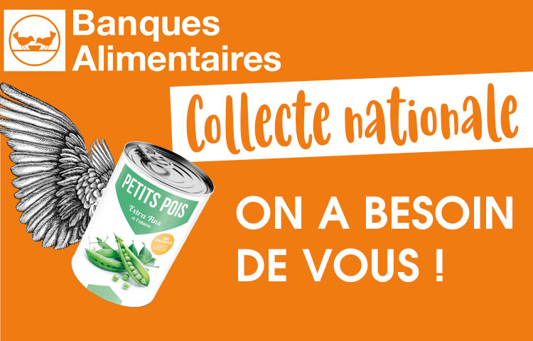Collecte de la banque alimentaire - 28 et 29 novembre 2025