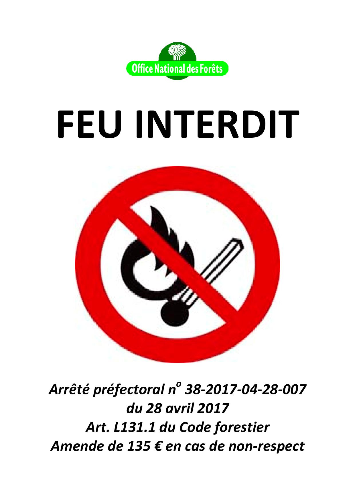 FEU INTERDIT